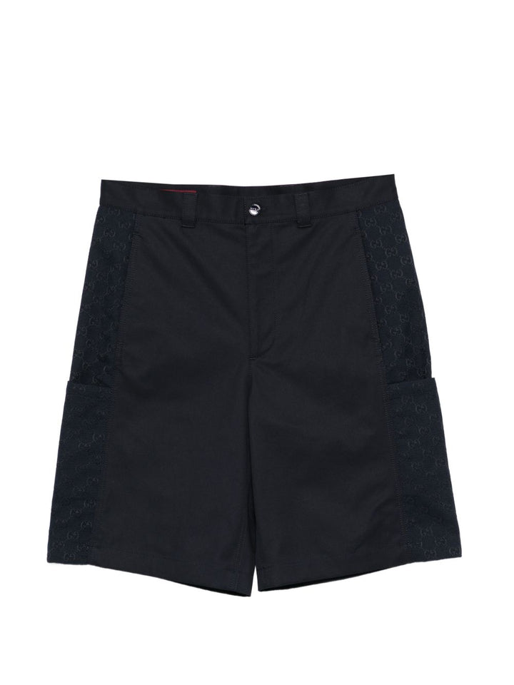 Gucci Shorts - Blu e verdi | 43714cda6c43a69bf38ff9b4a1b19c7d3e04c910