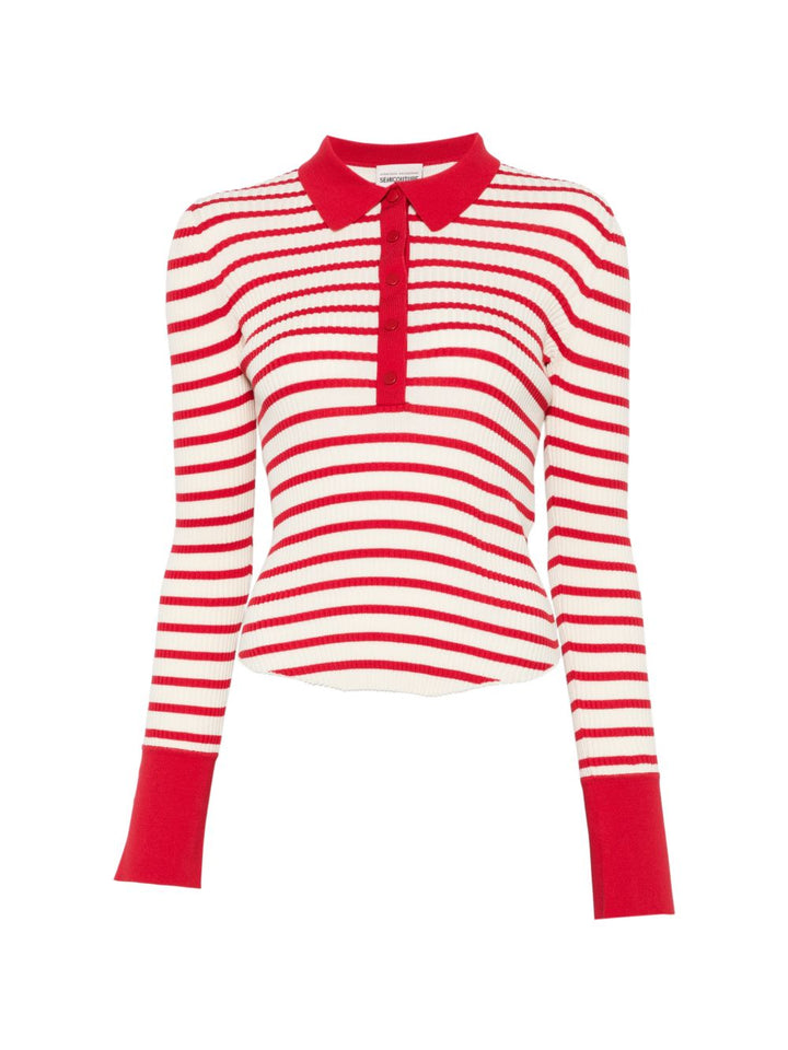 Semicouture T-shirts and Polos - RED | 3eee5bce43fa0dd43665578df3532de0d67a0a7f