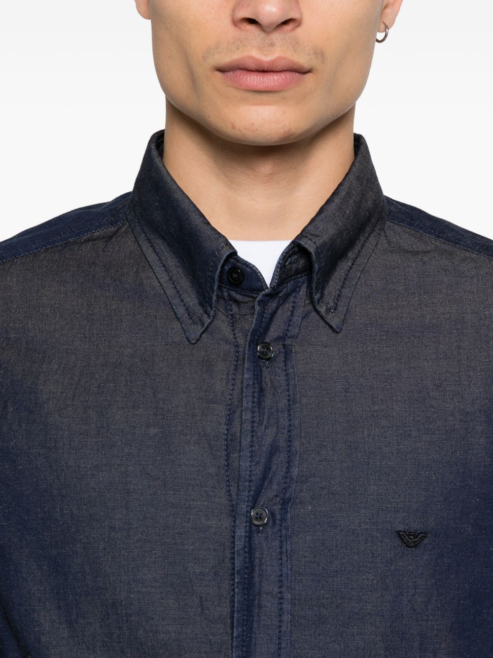 Emporio Armani Capsule Shirts - BLUE | b0e04fafca175bf73bbc1109f64c72b9d1df6521