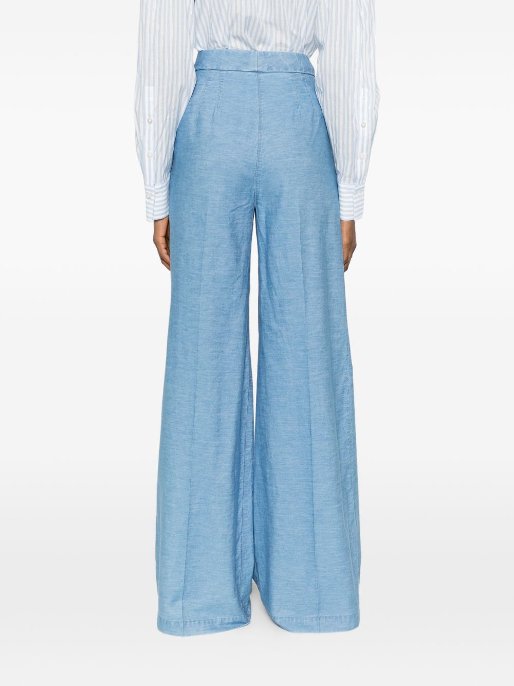 Via Masini 80 Trousers - BLUE | 6841575d977d21e0058cff0b2e94fc411a3dedda
