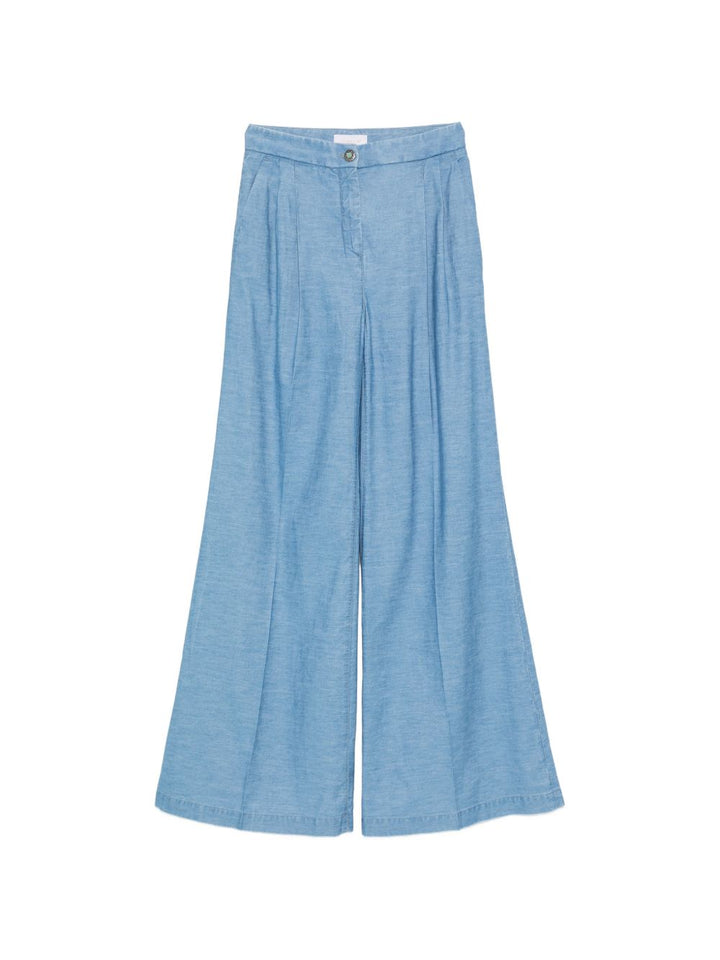 Via Masini 80 Trousers - BLUE | 8a999c866f45c00d37b58c7d1a9ef5f59cc4e2b3