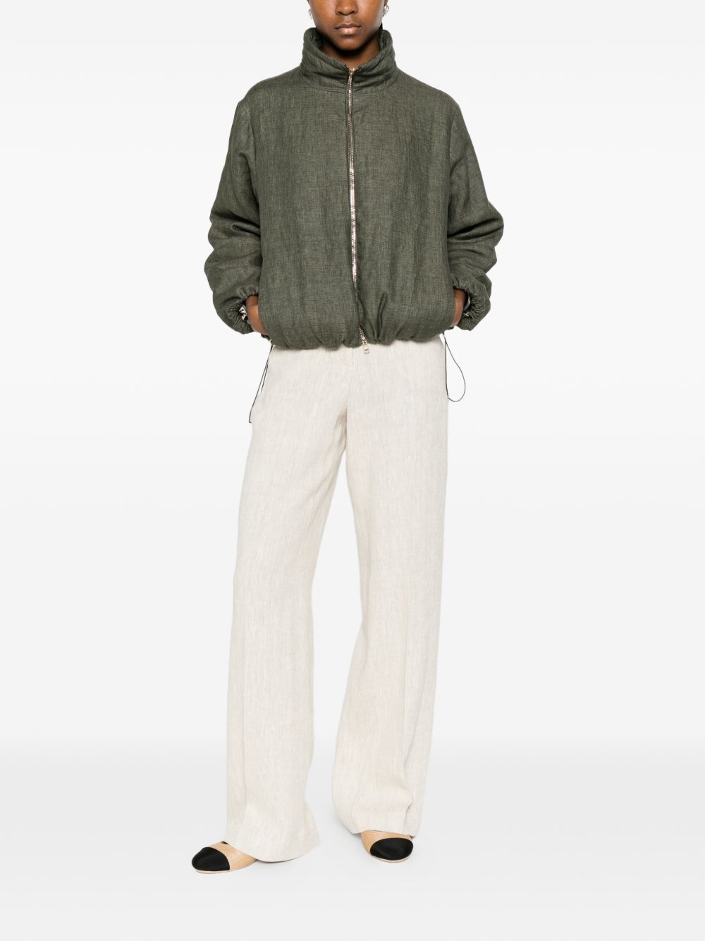 Herno Coats - Blue and green | 6605c0a1d5434c29a1b0666b5807f15f1b2eb8b3