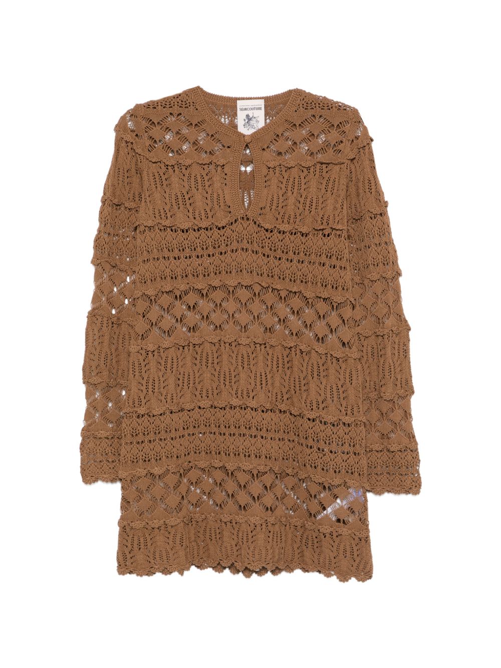 Semicouture Dresses - Light and natural | f91a77136959021f46b18e6841160b290377e3bd