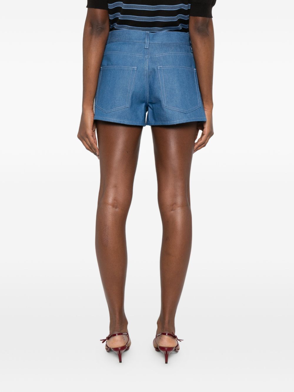 Gucci Shorts - Blu e verdi | e742199eee3d0ea8474874e9a13e8e4346073675