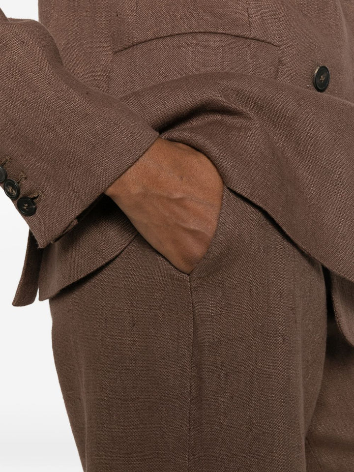Via Masini 80 Trousers - BROWN | 27da63bb0220699014f59e8951bd624f5c4b9233
