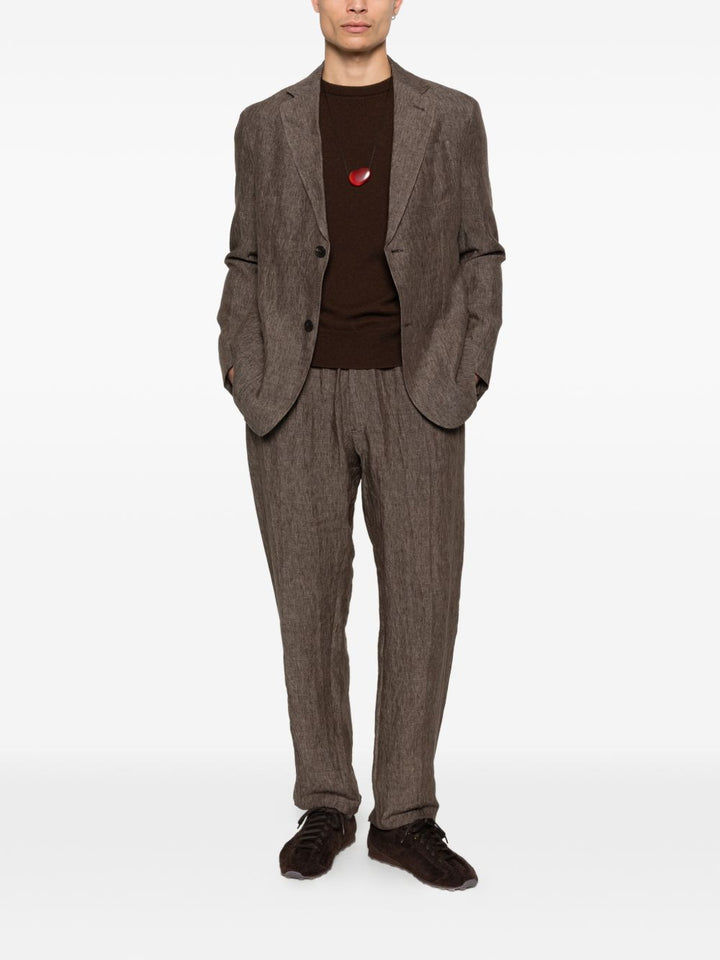 Emporio Armani Trousers - Marroni | a2f5ad19b71915d98f3731bf9f223b62274bfae0