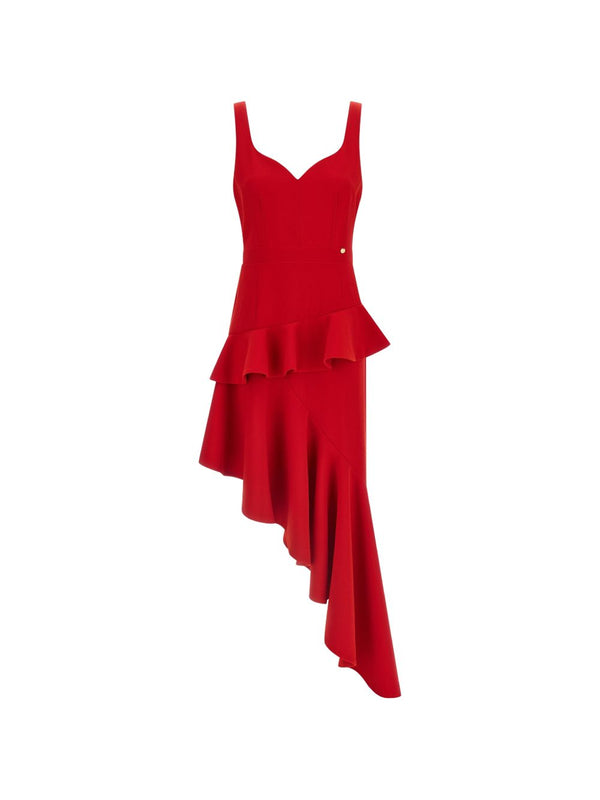 Asymmetric Long Dress