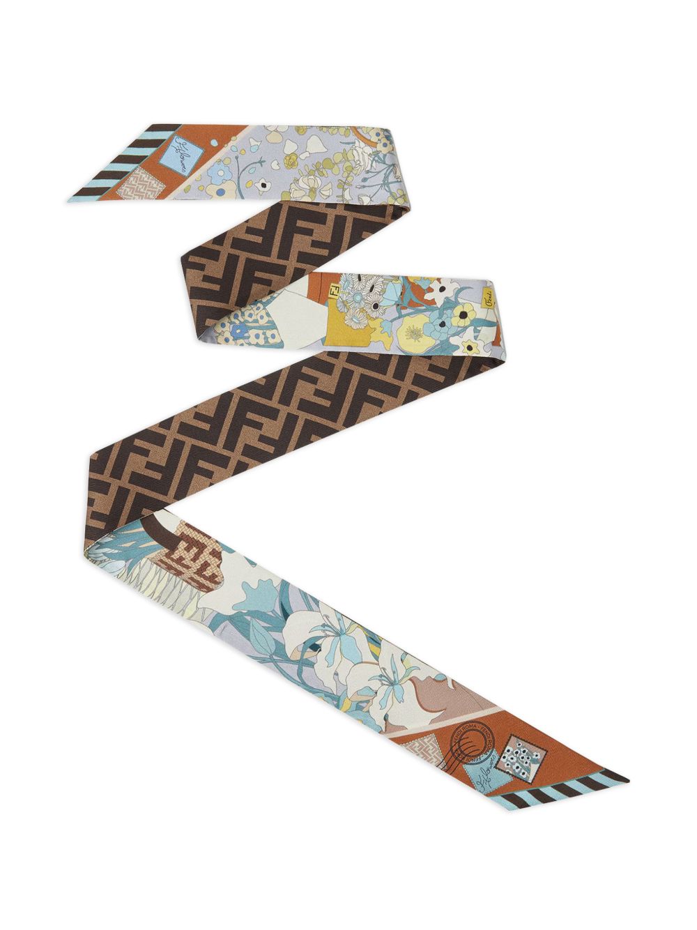 Fendi Scarfs - Blue and green | 9e9571efd173051f505165b7aadd174860fed270