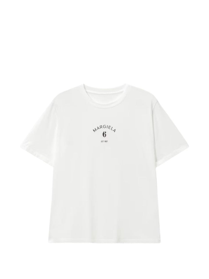 Mm6 Maison Margiela T-shirts and Polos - Light and natural | 8ac74a53cf1d7c3cb4ac38d8a7a6b10118d1e77c