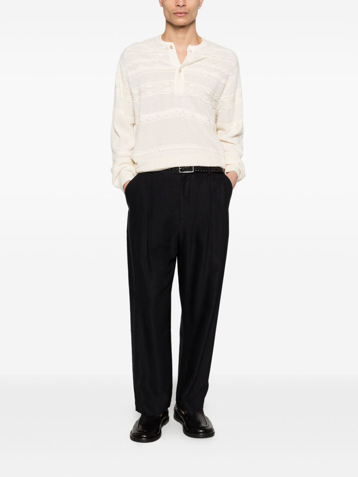 Emporio Armani Exclusive Sweaters - WHITE | cf4b4cb84c5405d46b7defc41bf0938c8ad9c139