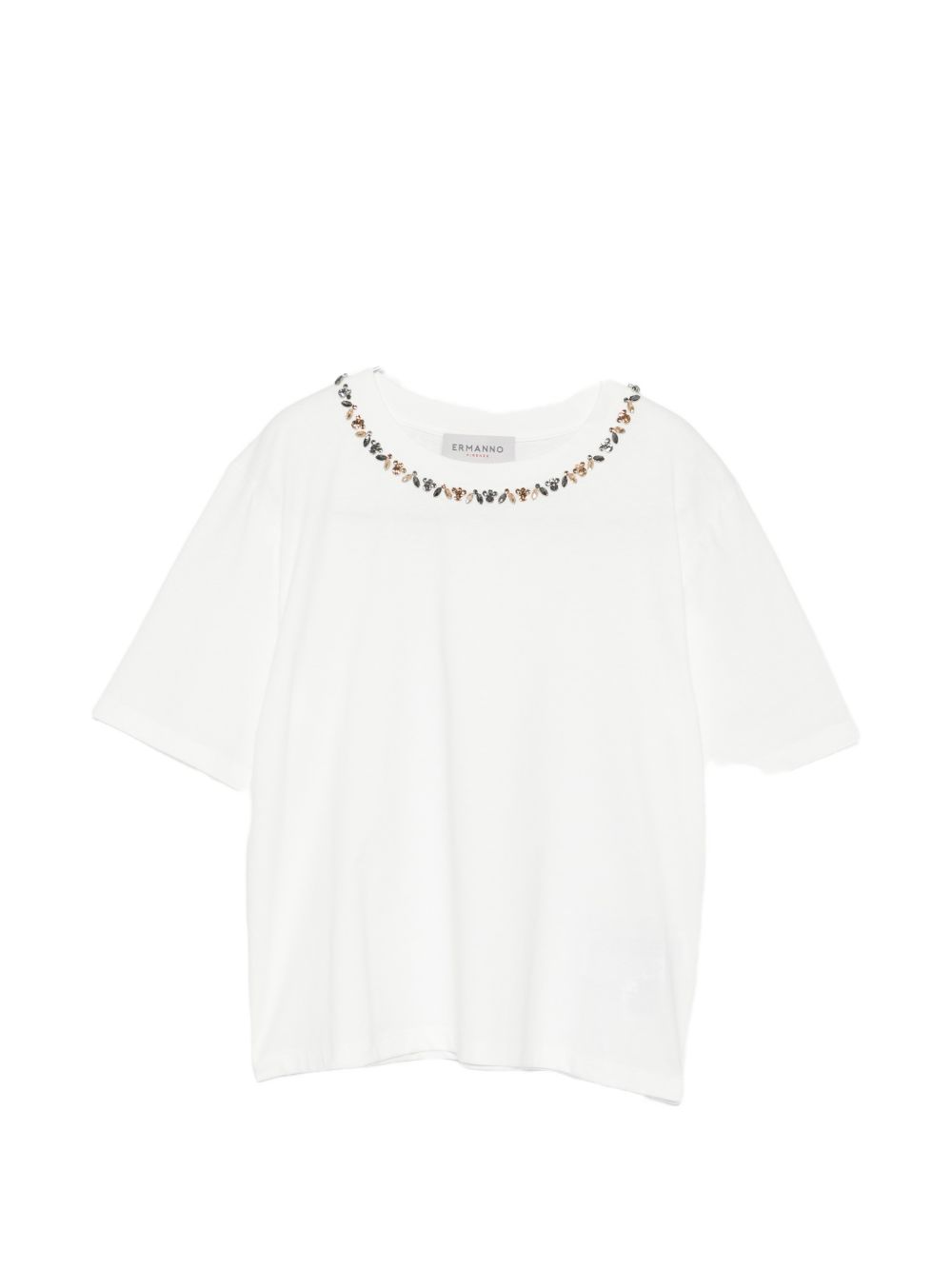 Ermanno Firenze T-shirts and Polos - WHITE | 1025e54044b26e889c53500b7c851a98a35ab0aa
