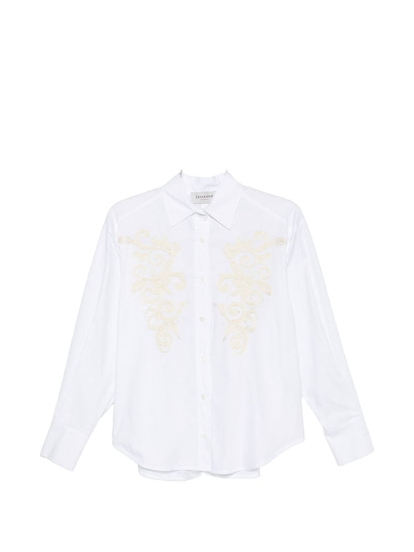 Embroidered Cotton Shirt