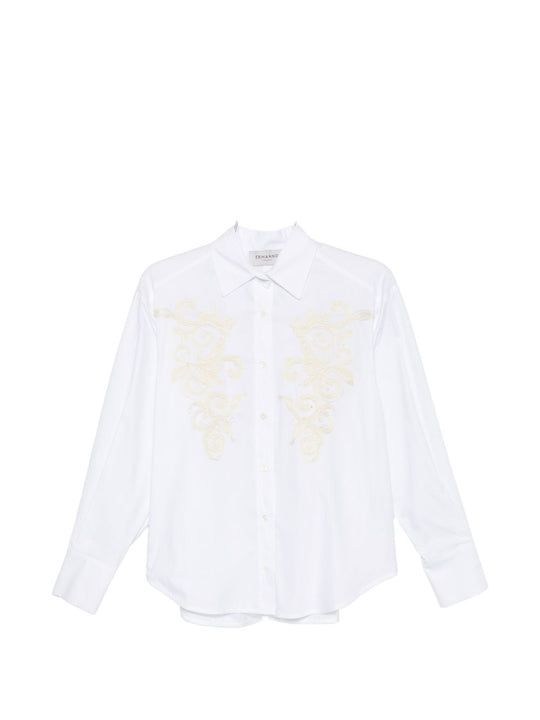 Embroidered Cotton Shirt
