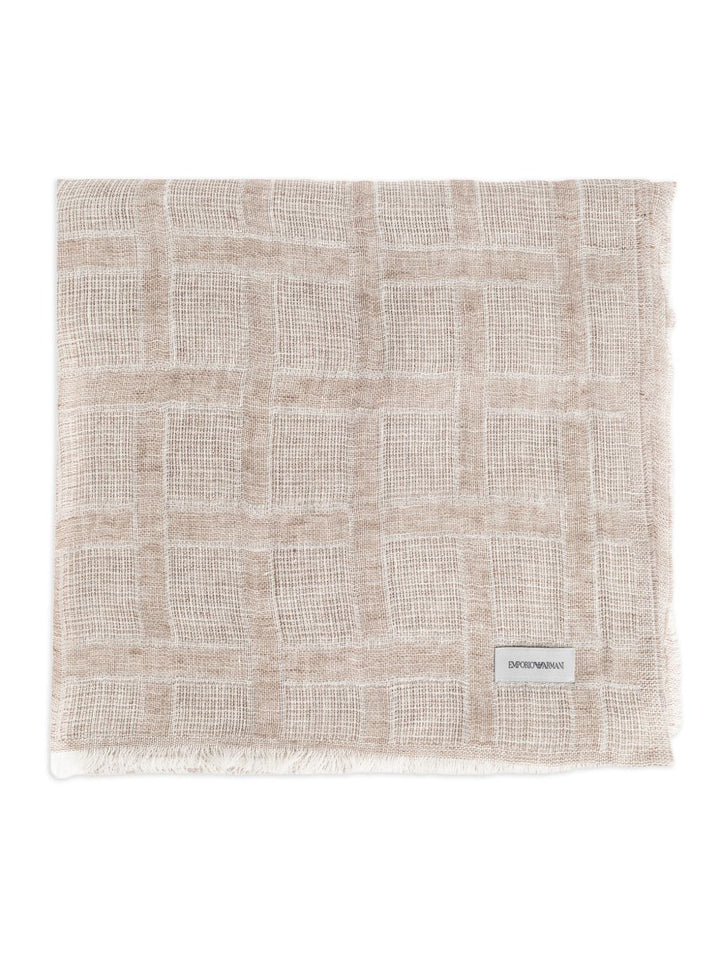 Emporio Armani Scarfs - Chiari e Naturali | e028bc21abe69a66ca9c6df694f5afd89fb94fa6