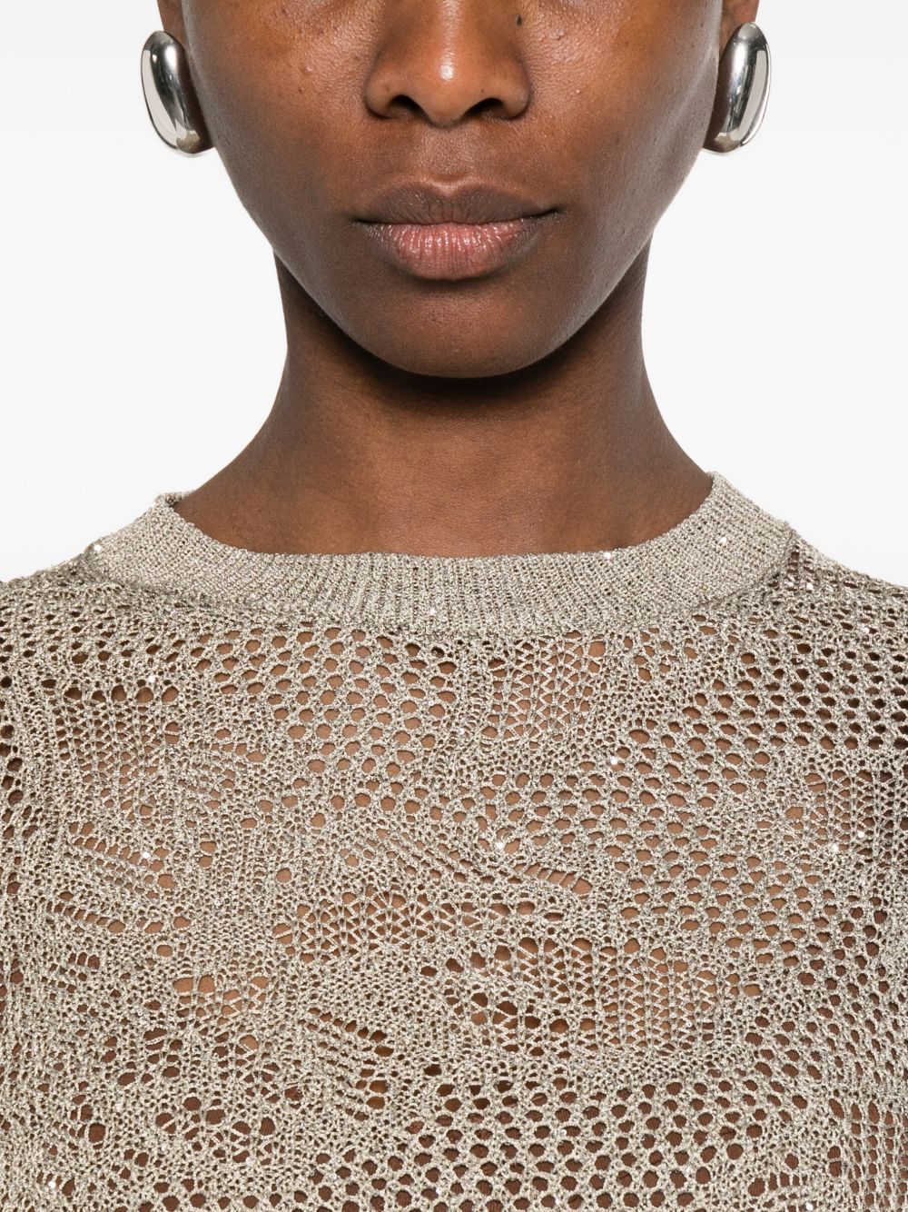 Fabiana Filippi T-shirts and Polos - MARRONE | 4224a0ca082f33625f46e70f93c128f9b5c92ed6