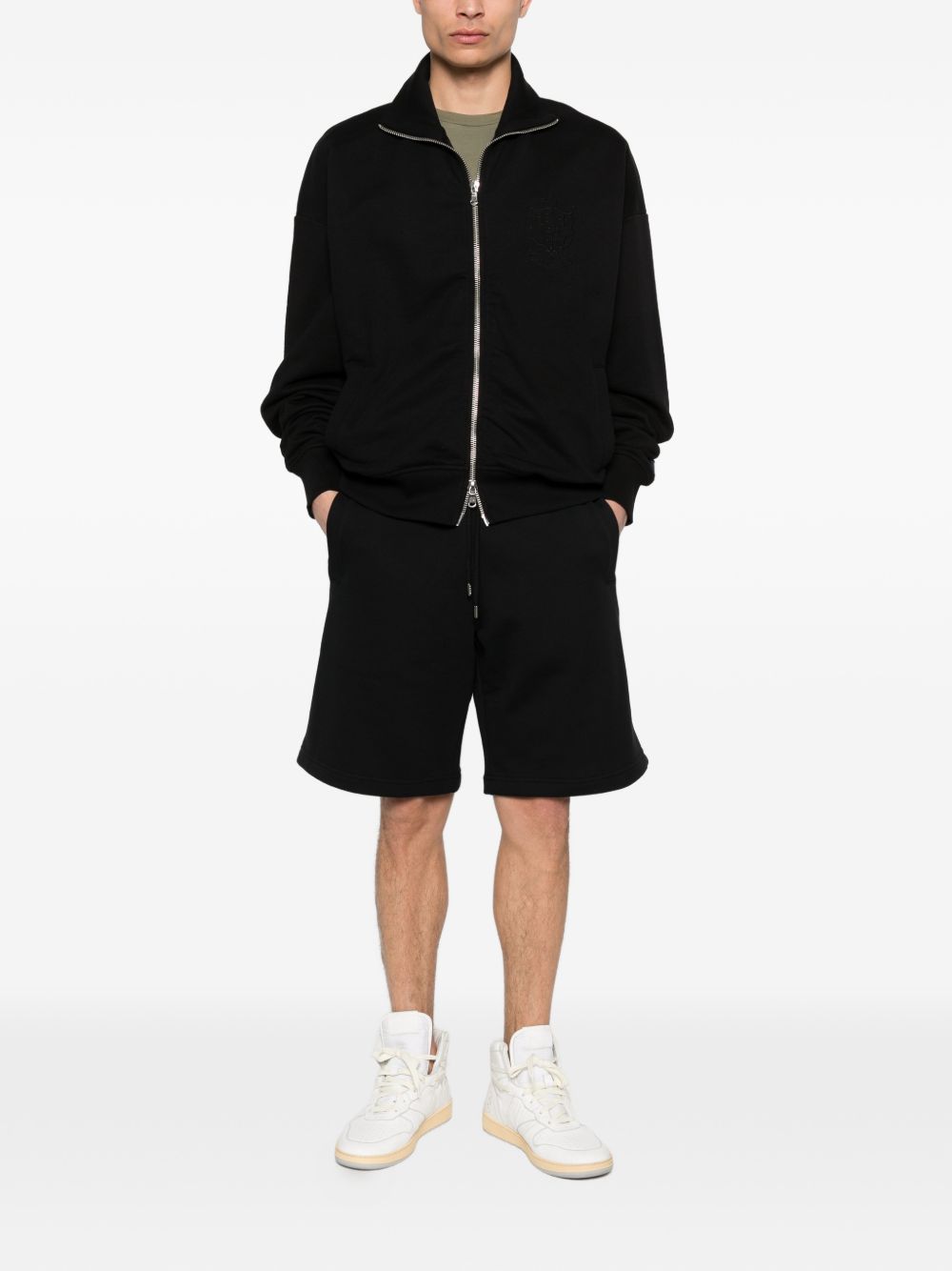 Maison Kitsune' Shorts - Neri e Grigi | 86256c3b48e9129b18d89b5e619224fee036fafc