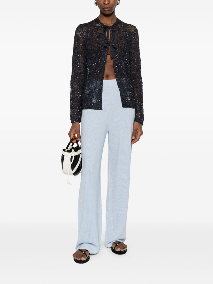 Fabiana Filippi Trousers - Blu e verdi | 7c396a4d57e338fbe7535f4cfb6b1148609a6e16