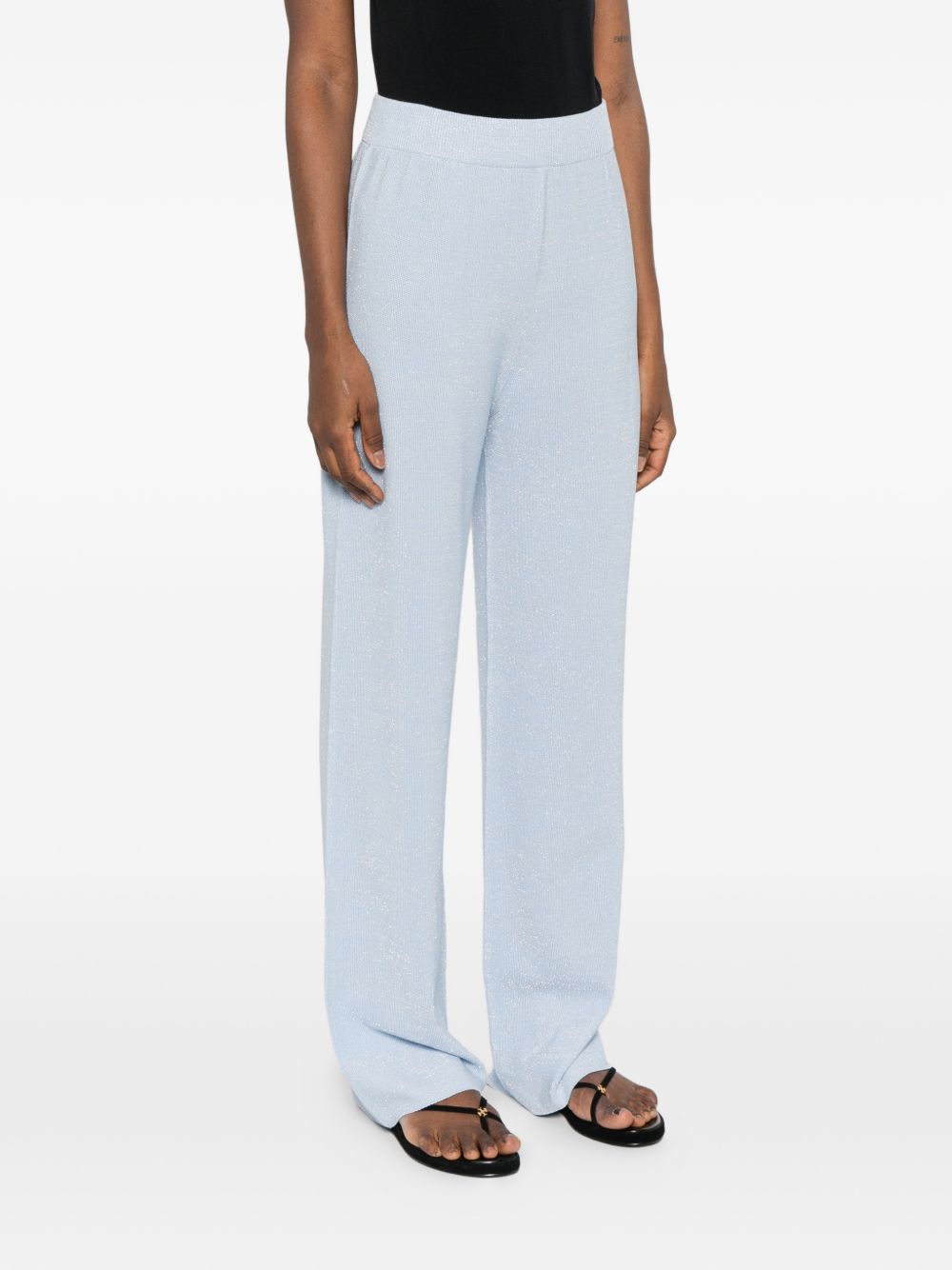 Fabiana Filippi Trousers - Blu e verdi | 92dc41163e9087d118bddaf8fe23aba6dbd124ec