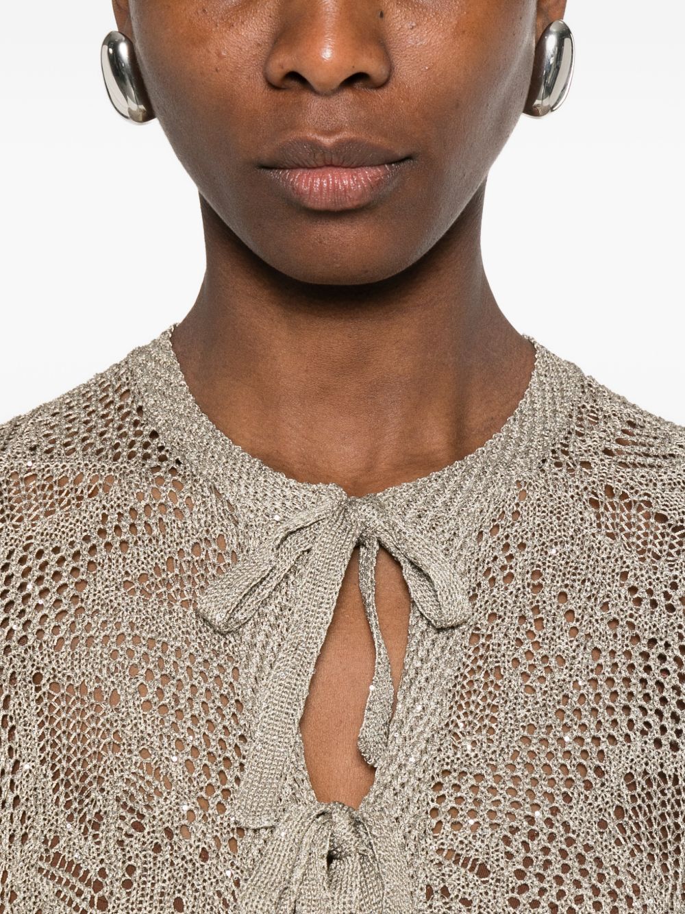 Fabiana Filippi Sweaters - MARRONE | 92e5e817365ac93e4fdfbf413bc8290770536a18
