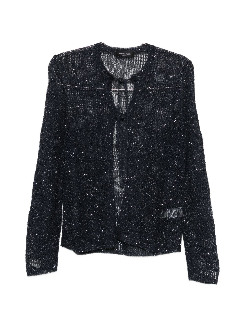 Fabiana Filippi Sweaters - BLUE | beadf25b97f72668d0b84d56444fe19f32668708