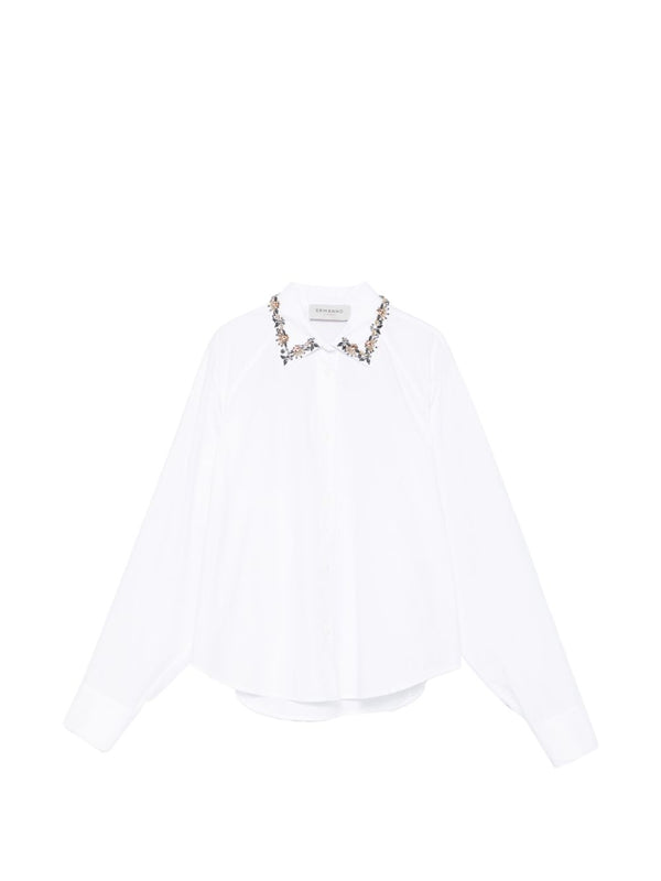 Embroidered Cotton Shirt