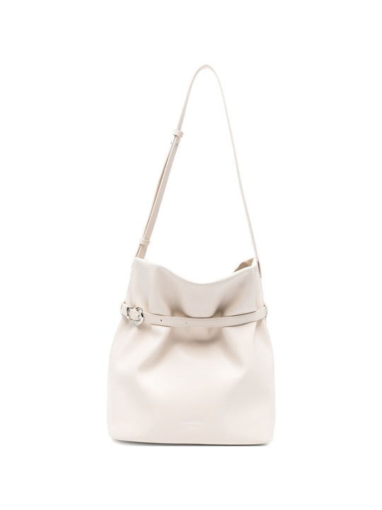 Medium Leather Bucket Bag