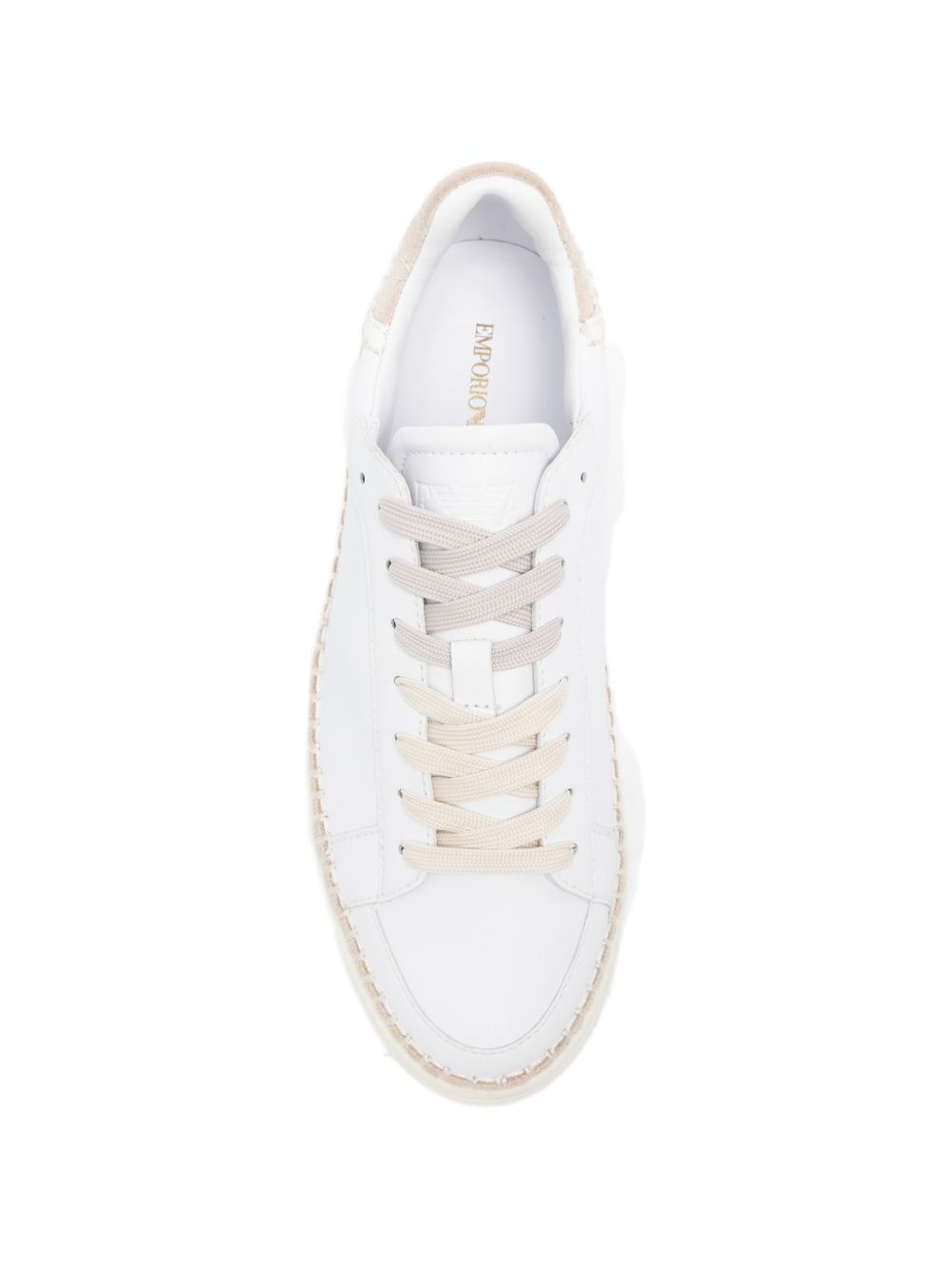 Emporio Armani Exclusive Sneakers - Light and natural | 7242089e3ffbf4c751c50ec128f2e48dec922edd