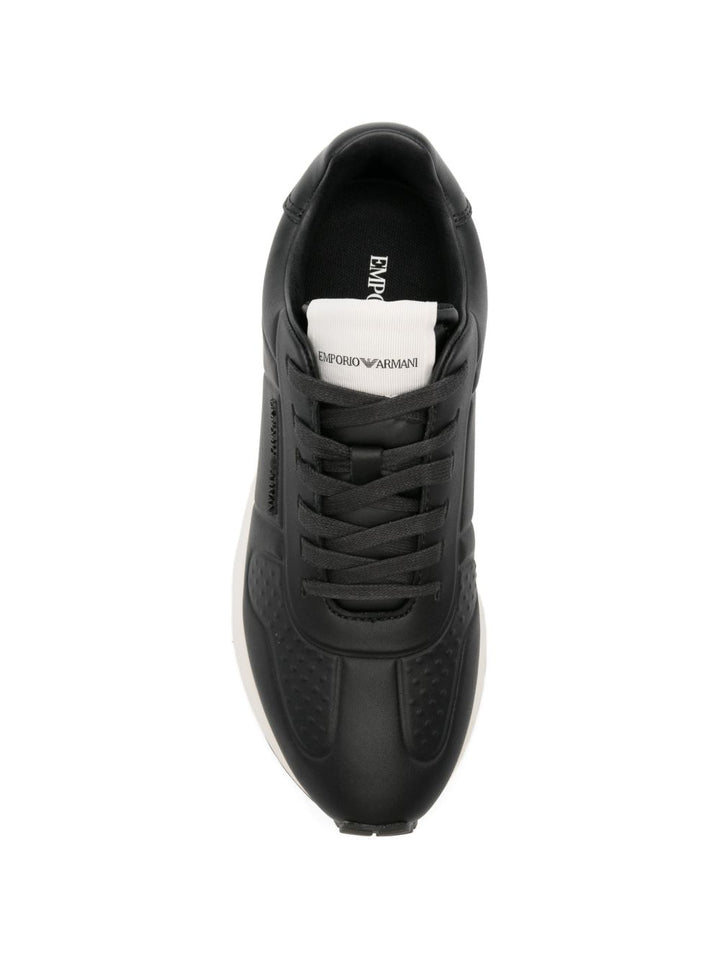 Emporio Armani Sneakers - BLACK | 08567d37882d6ac44b84e3af3f03218f7a624fcd