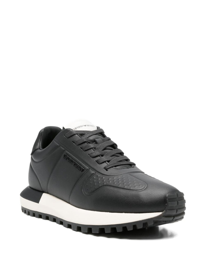 Emporio Armani Sneakers - BLACK | 30a4e543f5f26a3994023a6183e8dc4ce03aa26e