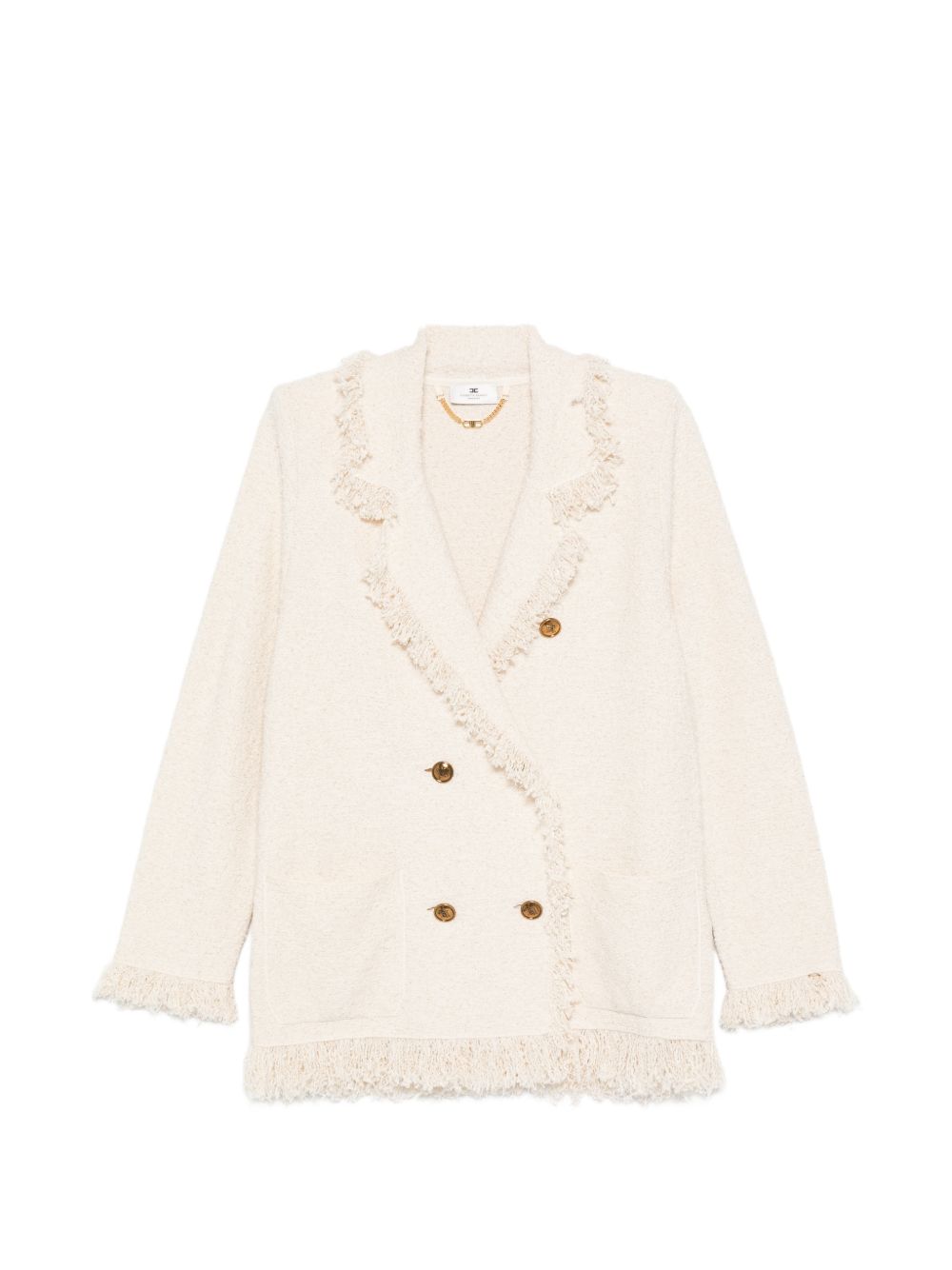 Elisabetta Franchi Jackets - WHITE | 5f1e688fd69af1cce23f36986232c8a105cf7686