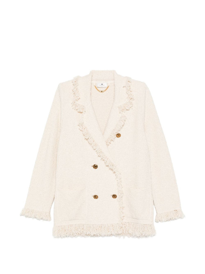 Elisabetta Franchi Jackets - WHITE | 5f1e688fd69af1cce23f36986232c8a105cf7686