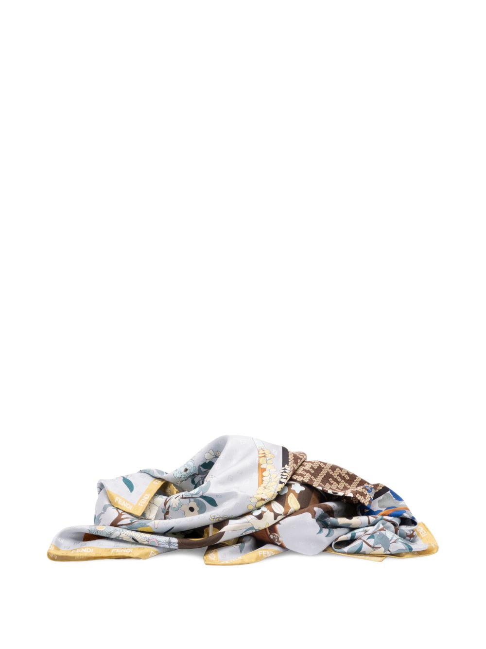 Fendi Scarfs - Blue and green | 17676f6dbdd5bbbd7ea81ecced16e41a7c40bc7a