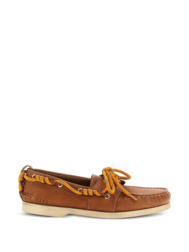 Golden Goose Flat shoes - BROWN | 7a6fb7b85633f3670ed5d42a22bbbc4a6a09fc6d