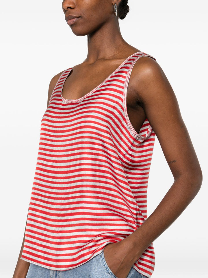 Pierre Louis Mascia Top - RED | 866434f3cf48480a728c69aa43bb105a0a6d4509