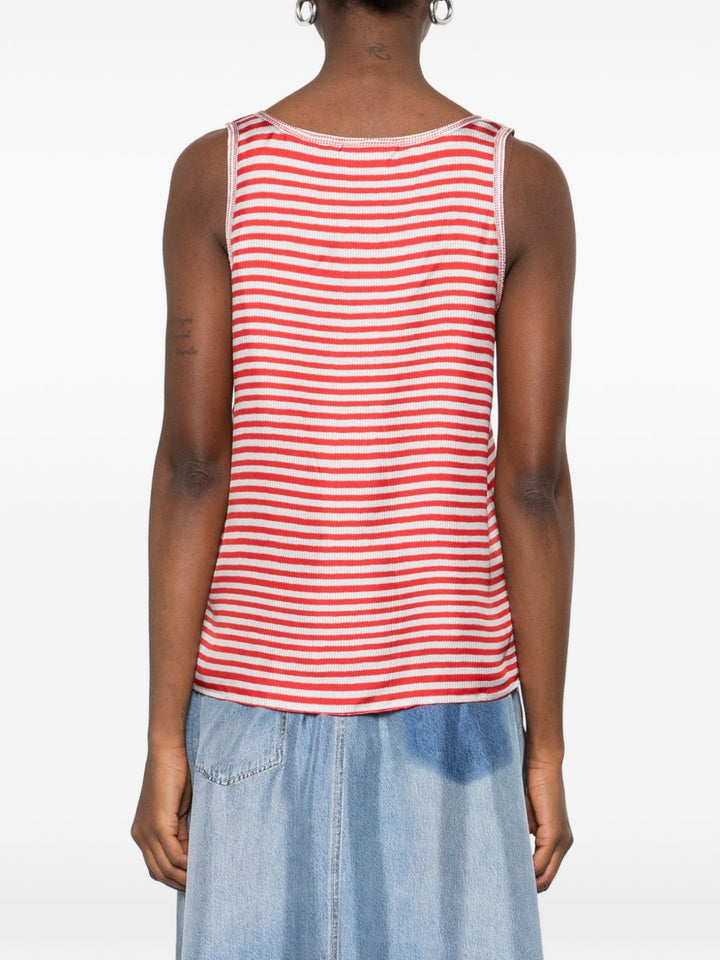 Pierre Louis Mascia Top - RED | 46d3f87dd3b802c7b118c2cdc8e2c393c99e2dbf