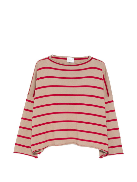 Cashmere And Cotton Striped Sweater