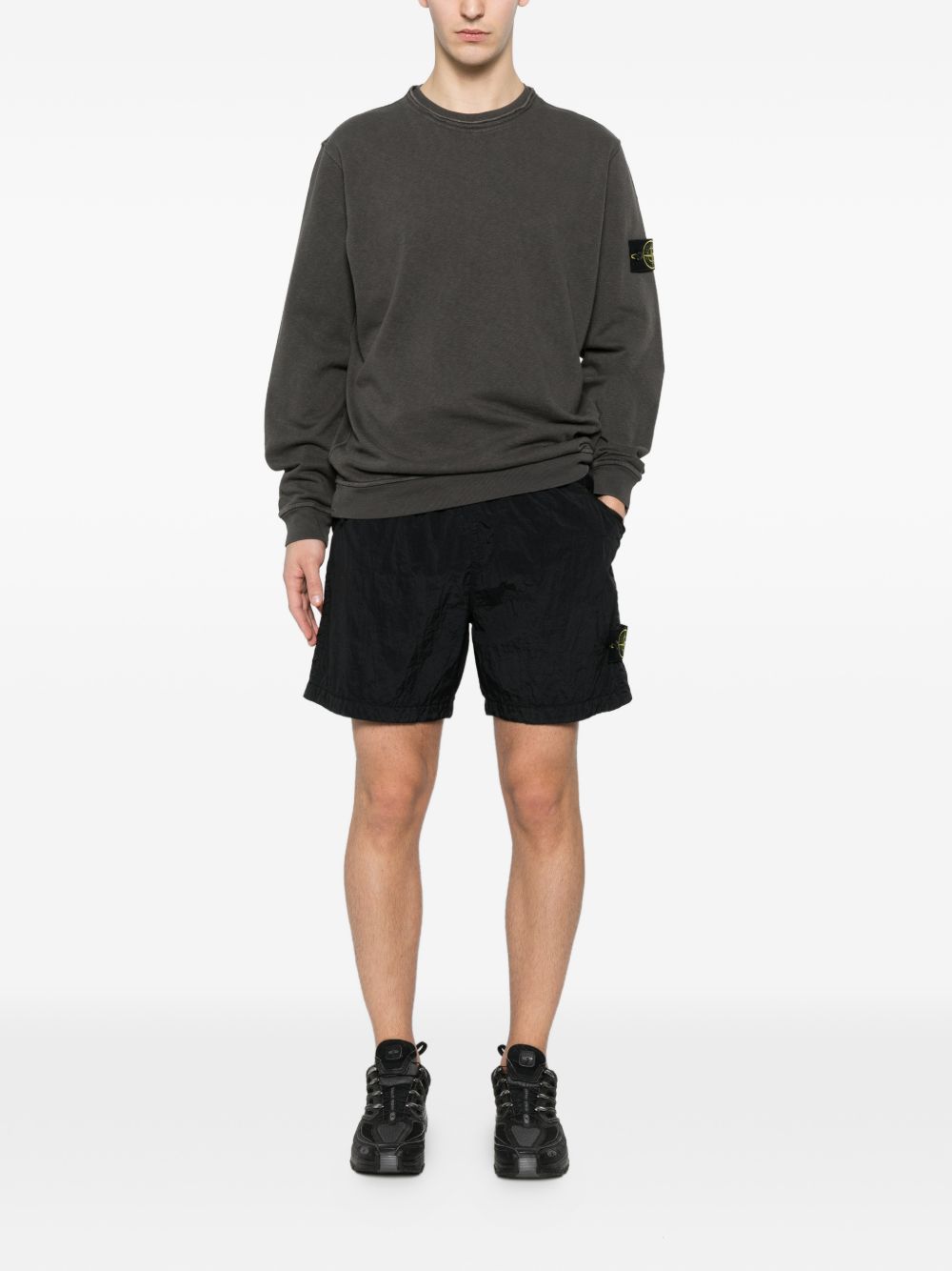 Stone Island Sweaters - Blacks and greys | b69e350ec21ac4599c1e0531e78bdf1a01a5b209