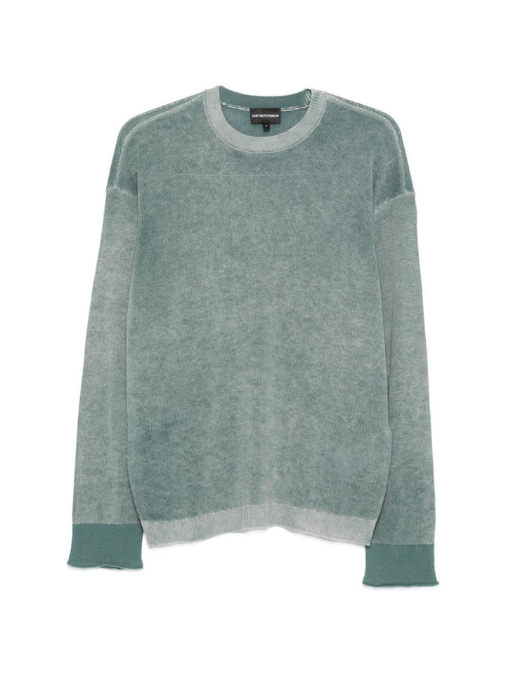 Emporio Armani Sweaters - BLUE | 466a78aefd3b1f0b54a17e5def6c132df47f3113