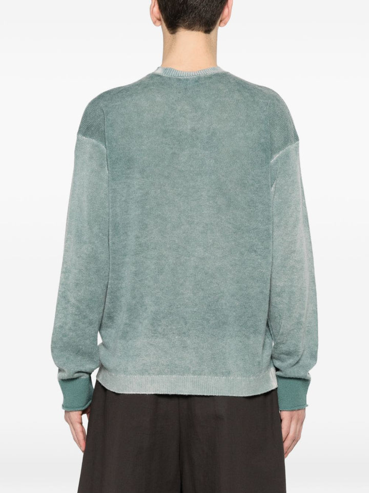 Emporio Armani Sweaters - BLUE | bb644f87cb8127a1a96cf08010239d0d2023c310