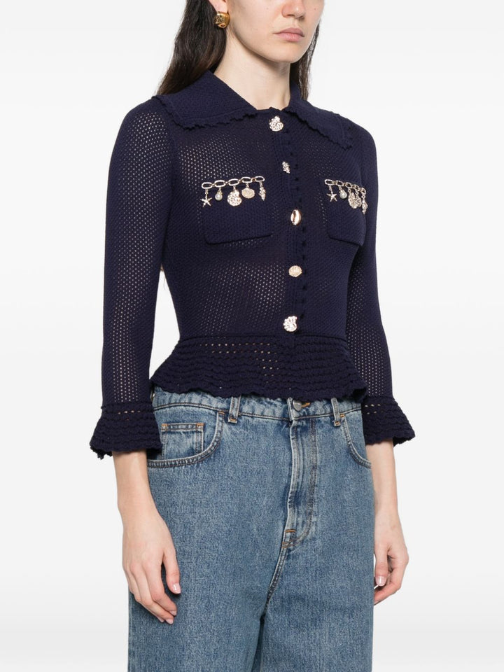 Self-Portrait Sweaters - Blu e verdi | 23ad640fbbff68668a4c3e59ba589b25545f5948