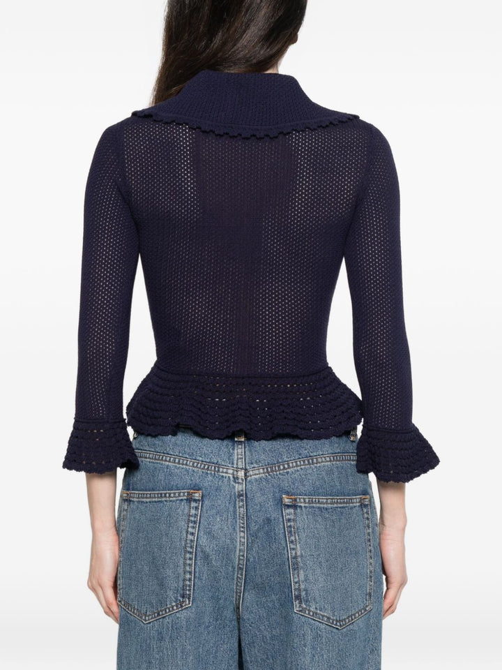 Self-Portrait Sweaters - Blu e verdi | 9e51032ef0b47405da8516c567c4d6e2e29da53d