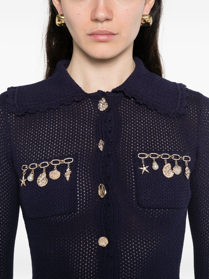 Self-Portrait Sweaters - Blu e verdi | 8174d330f8059df72edc7179cefbbaf70e69cdb0