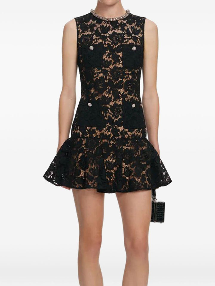 Self-Portrait Dresses - Neri e Grigi | d46eed53257ba96eb767482617bff043dafe3645