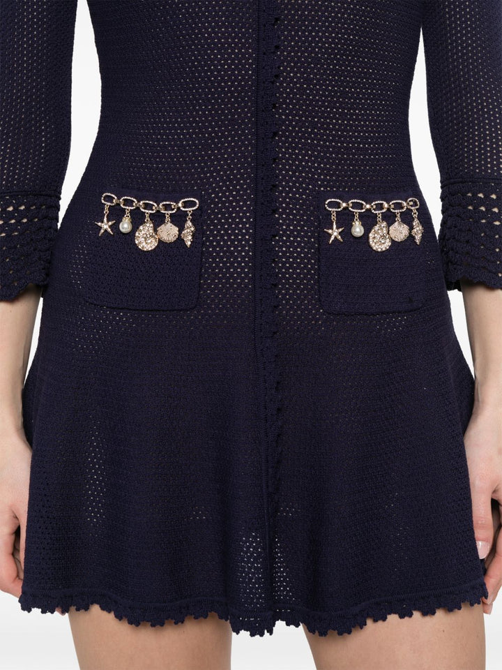 Self-Portrait Dresses - Blu e verdi | 8422b380c0cc2be8a9b0a7676a9b1f167cf530c3