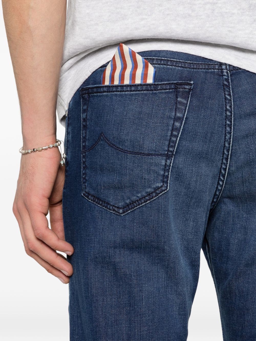 Jacob Cohen Jeans - Blu e verdi | 7737092ff52a3425c077268d06c18c6ec0a8718a