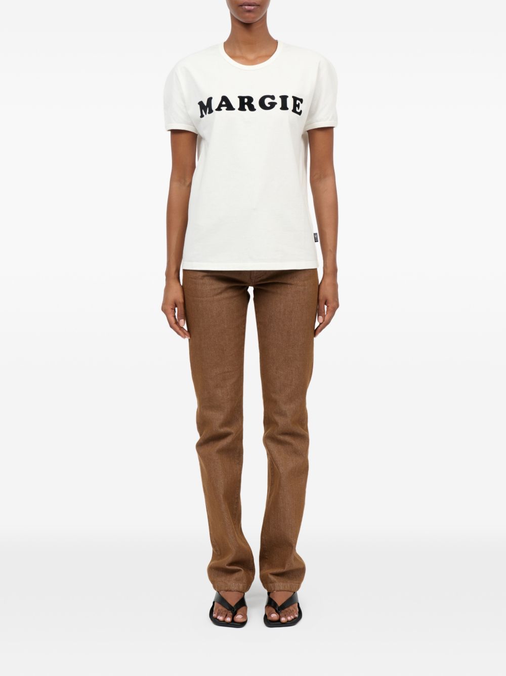 Mm6 Maison Margiela T-shirts and Polos - Light and natural | 96629e60ff8fa98e128765a97f97f95ecc4ede12