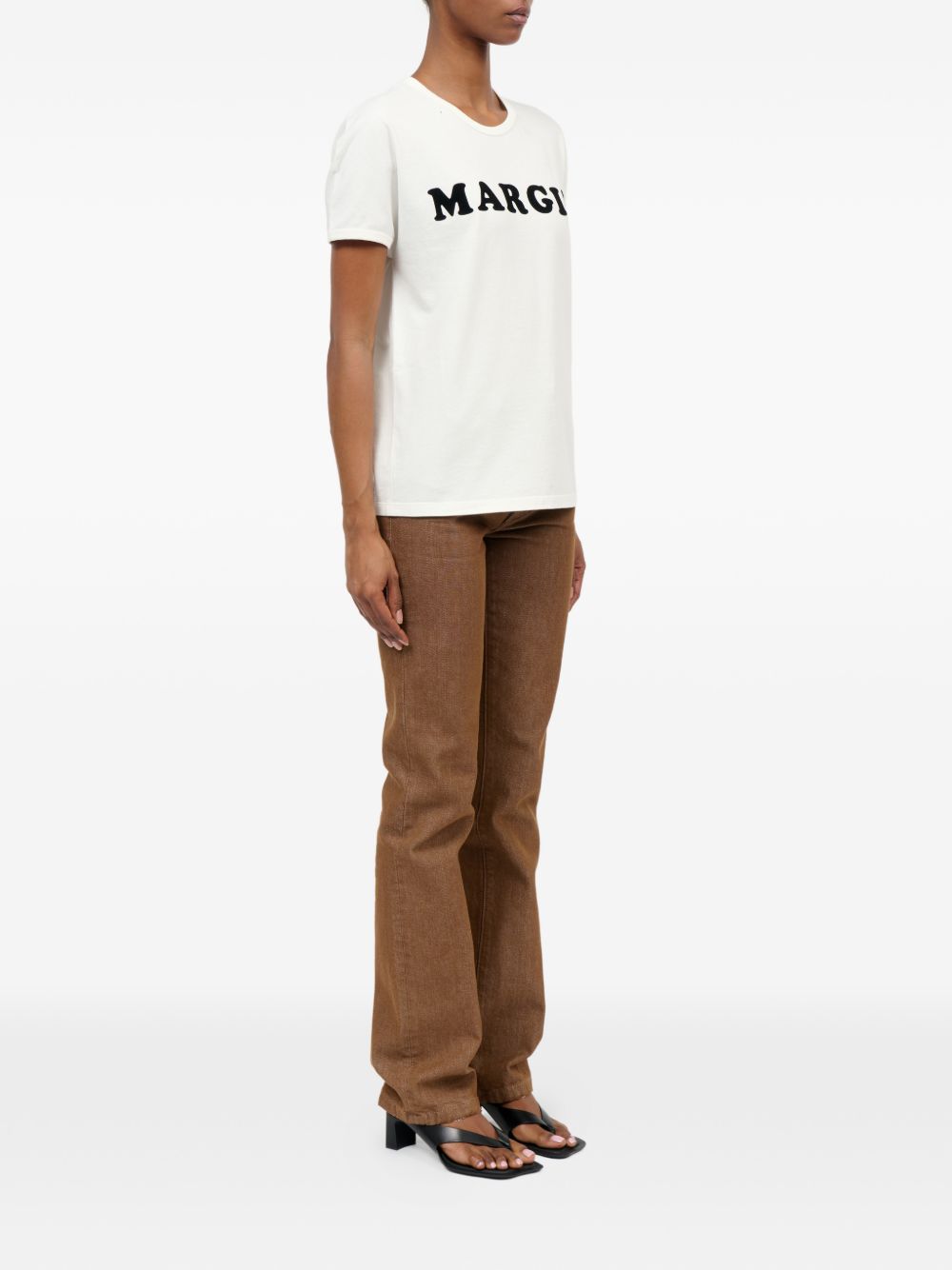 Mm6 Maison Margiela T-shirts and Polos - Light and natural | 95b6dd2481a945f4fa1ddcf161c5151487e4fa6f