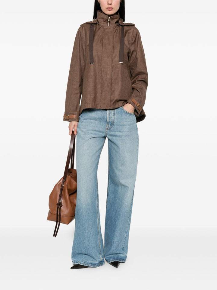 Herno Coats - Marrone | 020c19321f632c9d62cba46fe4ff6fdb892641d3