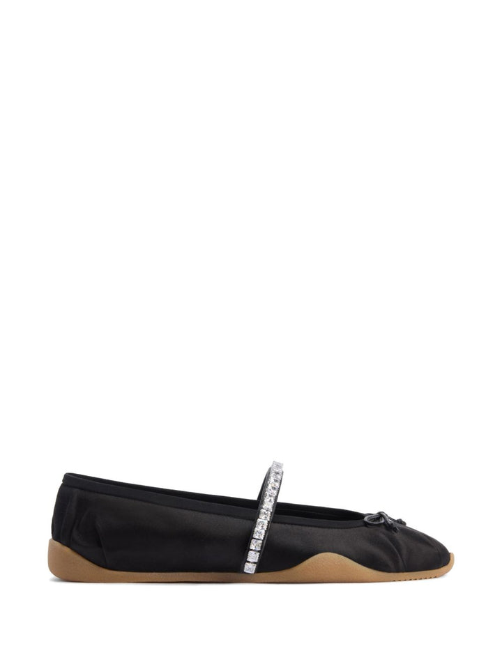 Giuseppe Zanotti Flat shoes - Blacks and greys | da8719628ba97a0bfa4fab9b2f4bbe51fc620306