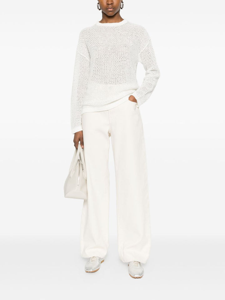 Fabiana Filippi Sweaters - WHITE | 3b174eb3b56c0f6bbce547c685e7d8e2737ac7a4